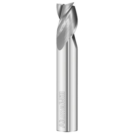 3-Flute - 36° Helix - 3835 AlumaMill HP End Mills, RH Spiral, Square, Stub, 5/8